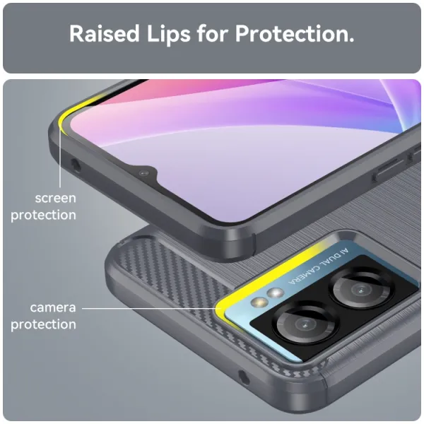 FLEXI TPU Kryt pre Realme V23 5G šedý