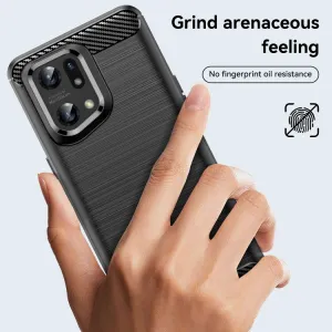 FLEXI TPU Kryt pre Oppo Find X5 Pro modrý