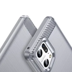 FLEXI TPU Kryt pre Oppo Find X5 Pro šedý