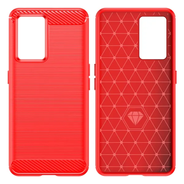 FLEXI TPU Kryt pre Realme GT Neo 3 červený
