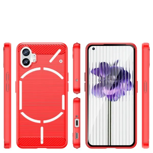 FLEXI TPU Kryt pre Nothing Phone 1 červený