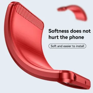 FLEXI TPU Kryt pre Oppo Find X5 Pro červený