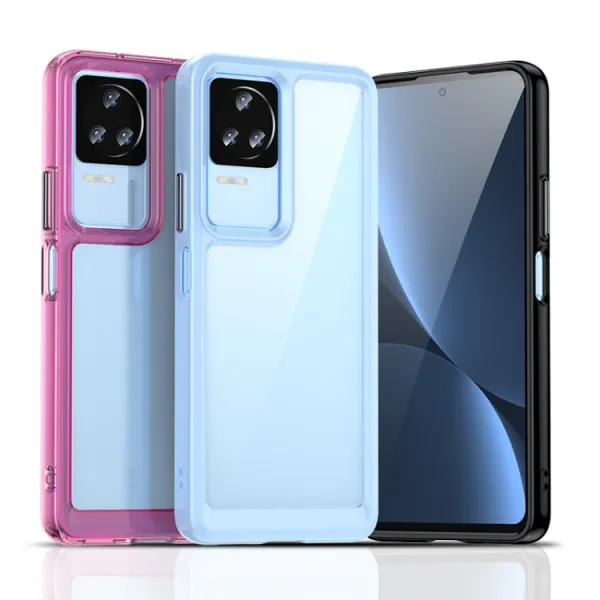 CRYSTAL Ochranný kryt Xiaomi Poco F4 modrý