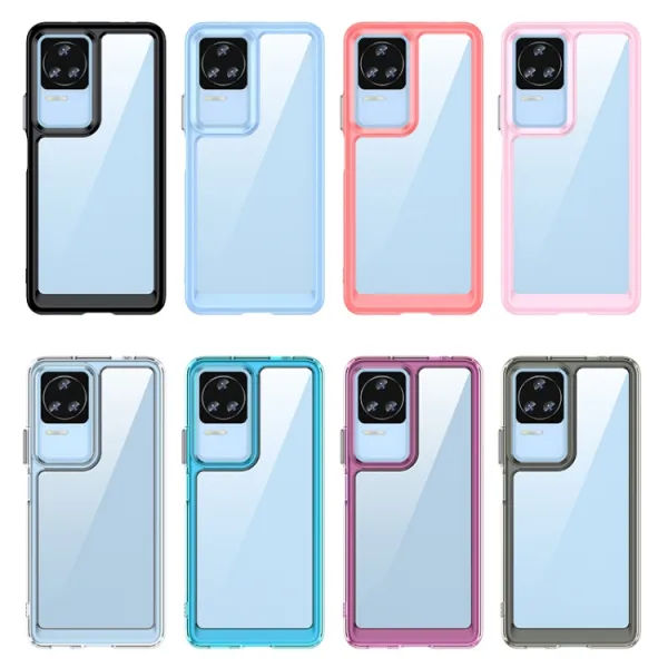 CRYSTAL Ochranný kryt Xiaomi Poco F4 modrý