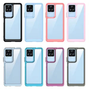 CRYSTAL Ochranný kryt Xiaomi Poco F4 modrý