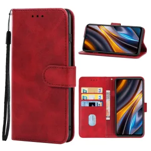 SMOOTH Peňaženkové puzdro Xiaomi Poco X4 GT červené