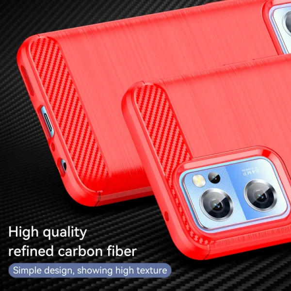FLEXI TPU Kryt pre OnePlus Nord CE 2 5G červený