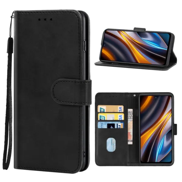 SMOOTH Peňaženkové puzdro Xiaomi Poco X4 GT čierne