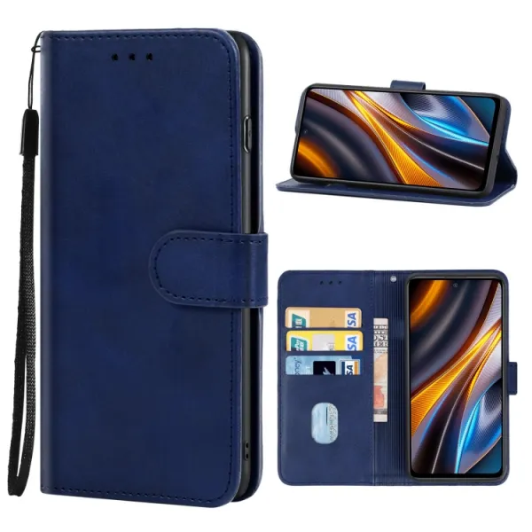 SMOOTH Peňaženkové puzdro Xiaomi Poco X4 GT modré