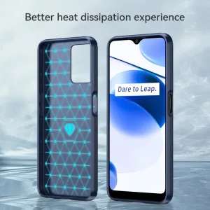 FLEXI TPU Kryt pre Realme C35 modrý