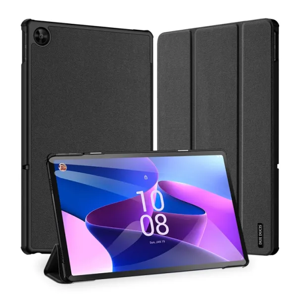 DUX DOMO Zaklápacie puzdro Lenovo Tab M10 Plus 3. generácia čierne