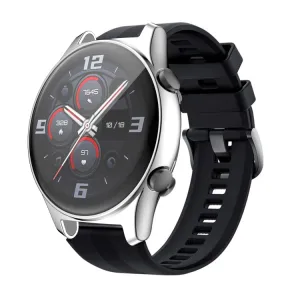 TPU FULL BODY Ochranný kryt Honor Watch GS 3 strieborný