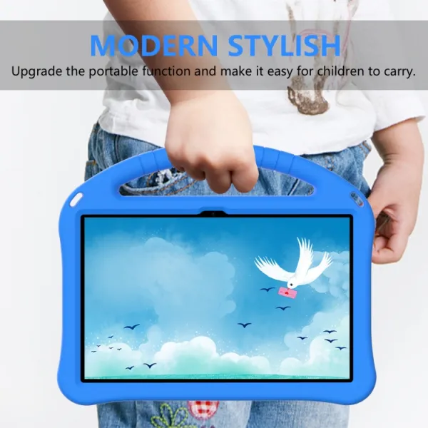 KIDDO Detský obal pre Lenovo Tab M10 Plus 3.generácia modrý