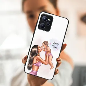 MY ART Ochranný obal Realme C35-LOVING MOM (115)