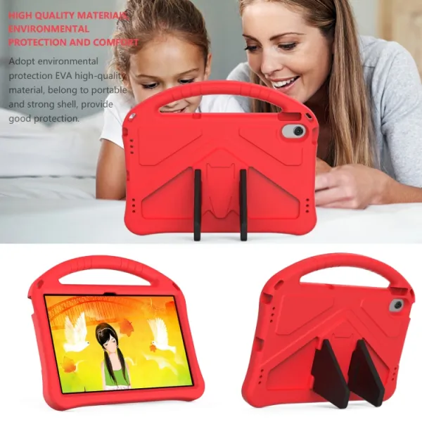 KIDDO Detský obal pre Lenovo Tab M10 Plus 3.generácia červený