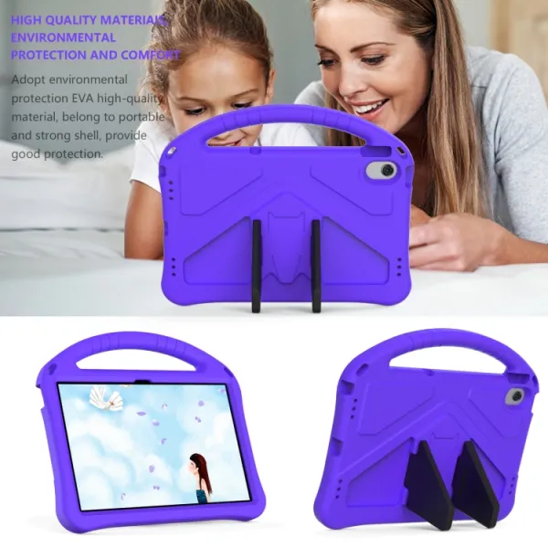KIDDO Detský obal pre Lenovo Tab M10 Plus 3.generácia fialový