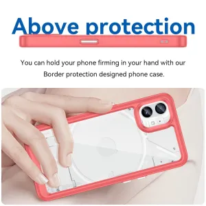 CRYSTAL Ochranný kryt Nothing Phone 1 červený