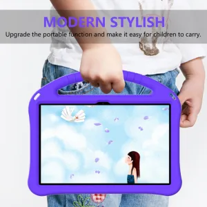 KIDDO Detský obal pre Lenovo Tab M10 Plus 3.generácia fialový