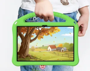 KIDDO Detský obal pre Lenovo Tab M10 Plus 3.generácia zelený