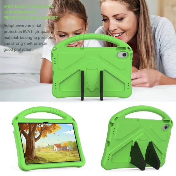 KIDDO Detský obal pre Lenovo Tab M10 Plus 3.generácia zelený