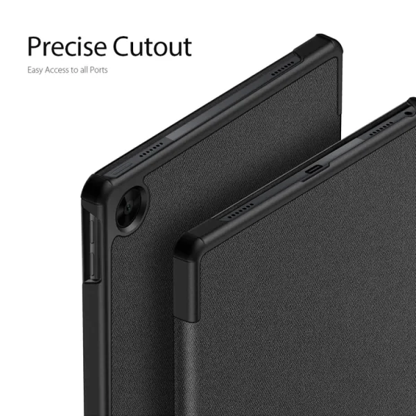 DUX DOMO Zaklápacie puzdro Lenovo Tab M10 Plus 3. generácia čierne