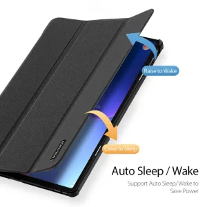 DUX DOMO Zaklápacie puzdro Lenovo Tab M10 Plus 3. generácia čierne