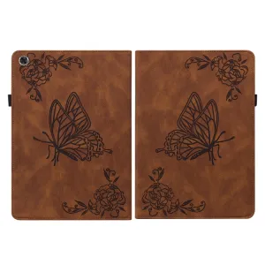 ART Zaklápací obal Lenovo Tab M10 Plus (TB-X606F / TB-X606L / TB-X606X / ZA5T0081CZ / ZA5V0206CZ) BUTTERFLY hnedý