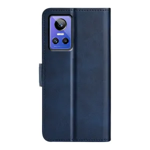 SIDE Peňaženkové puzdro pre Realme GT Neo 3 modré