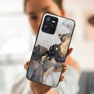 MY ART Ochranný obal Realme C35 -GREY MARBLE (140)