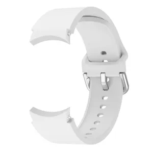 SILICONE Remienok Samsung Galaxy Watch 5 (40mm / 44mm) 5 Pro 45mm biely