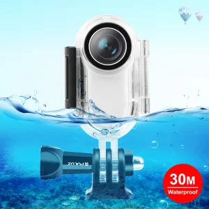 PULUZ 30M Vodotesný obal pre Insta360 GO 2 priehľadný