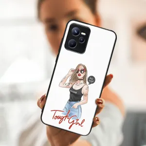 MY ART Ochranný obal Realme C35 -TOUGH GIRL (131)