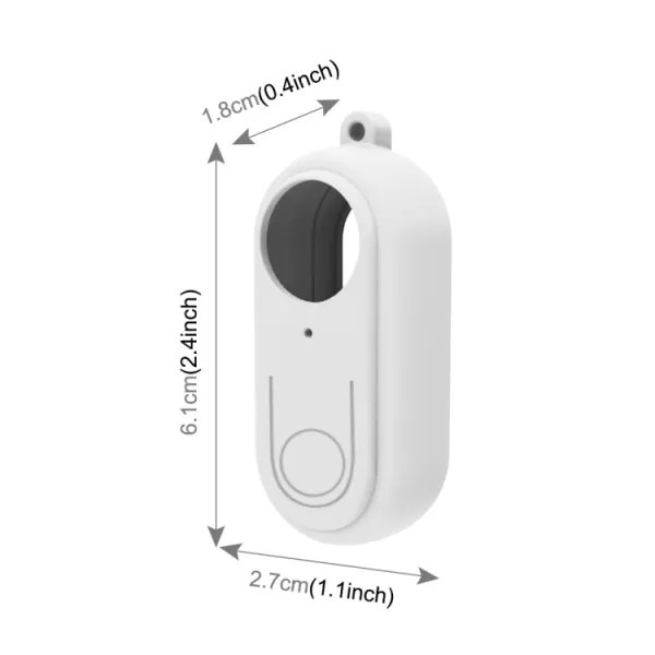 PULUZ Silikónový obal pre Insta360 GO 2 biely