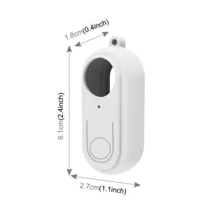 PULUZ Silikónový obal pre Insta360 GO 2 biely