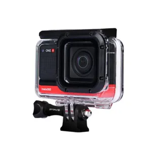 PULUZ 60M Vodotesný obal pre Insta360 ONE R (4K Edition) priehľadný