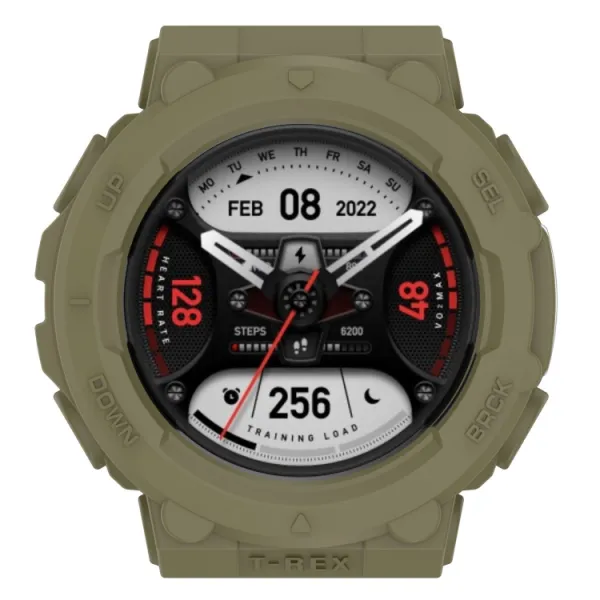 TPU Ochranný obal Amazfit T-Rex 2 zelený