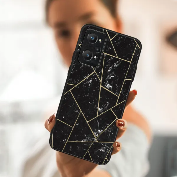 MY ART Ochranný obal Realme GT Neo2 5G -POLYGONAL (150)
