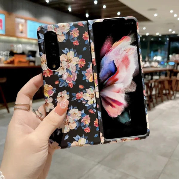 PAINTING Ochranný kryt Samsung Galaxy Z Fold4 5G BLACK