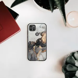 MY ART Ochranný obal Motorola Moto G9 Power -GREY MARBLE (140)