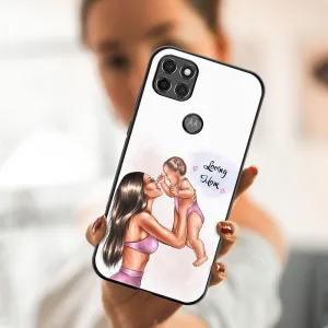 MY ART Ochranný obal Motorola Moto G9 Power-LOVING MOM (115)