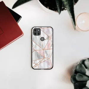 MY ART Ochranný obal Motorola Moto G9 Power -PINK MARBLE (143)