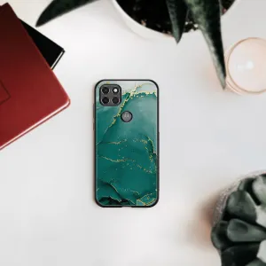 MY ART Ochranný obal Motorola Moto G9 Power -GREEN MARBLE (145)