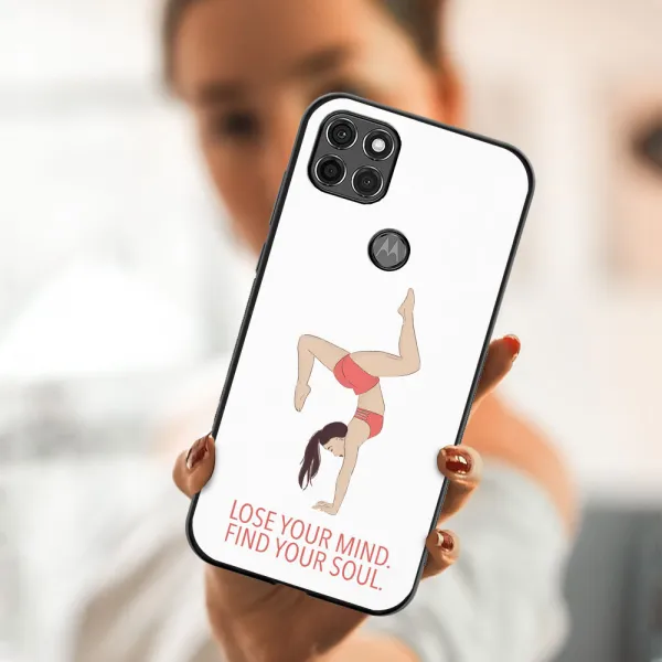 MY ART Ochranný obal Motorola Moto G9 Power -YOGA (125)
