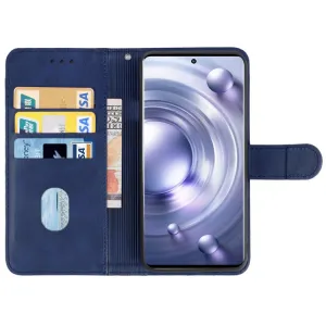 SMOOTH Peňaženkové puzdro Vivo X80 Pro modré