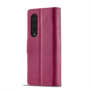 IMEEKE Peňaženkový kryt Samsung Galaxy Z Fold4 5G ružový