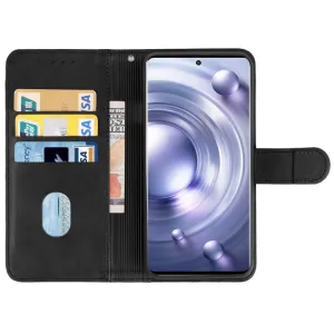 SMOOTH Peňaženkové puzdro Vivo X80 Pro čierne