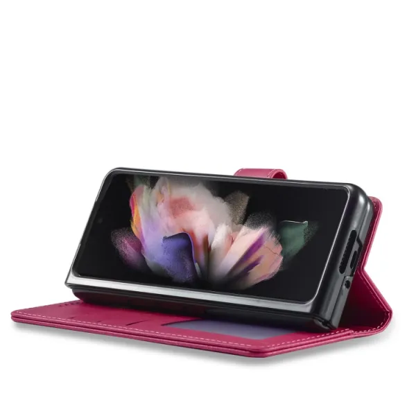 IMEEKE Peňaženkový kryt Samsung Galaxy Z Fold4 5G ružový