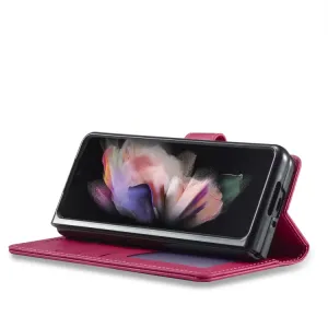 IMEEKE Peňaženkový kryt Samsung Galaxy Z Fold4 5G ružový