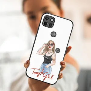 MY ART Ochranný obal Motorola Moto G9 Power -TOUGH GIRL (131)