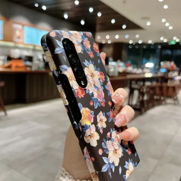 PAINTING Ochranný kryt Samsung Galaxy Z Fold4 5G BLACK